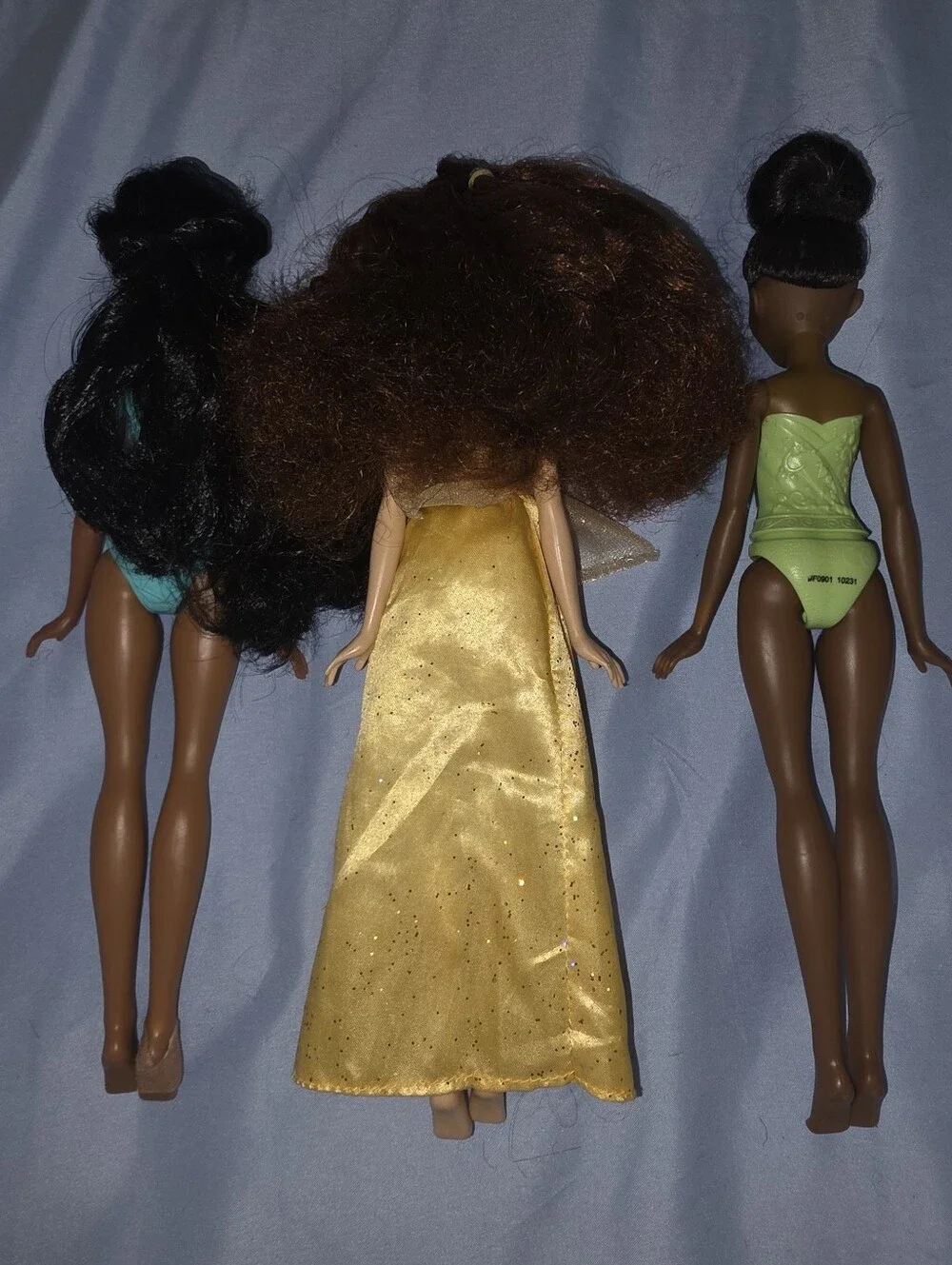 Disney Princess Dolls Jasmine, Belle, Tiana